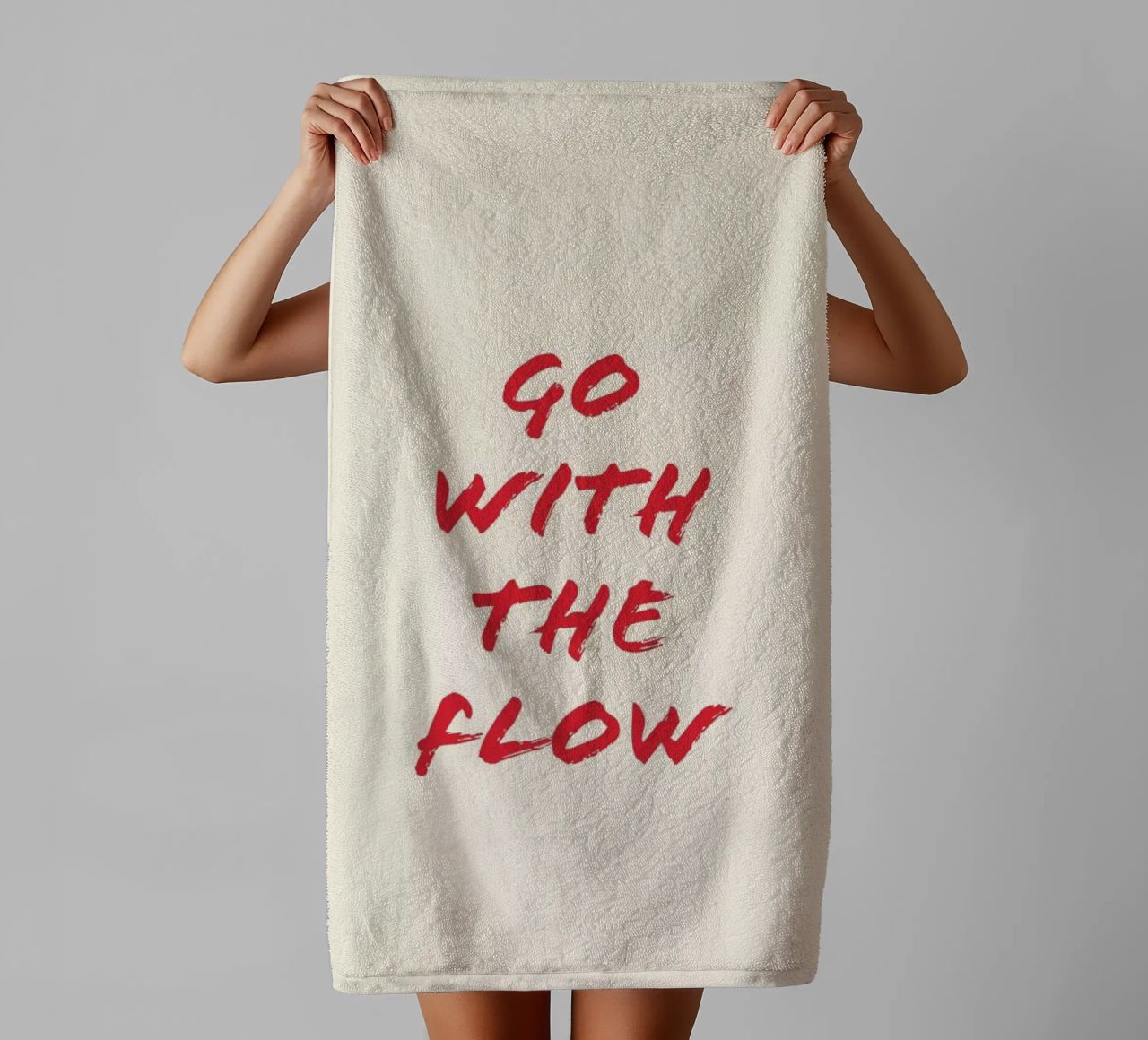 Go With The Flow asciugamano da bagno da Ayleen