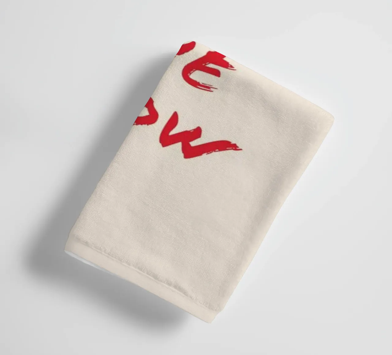 Go With The Flow towel by Ayleen