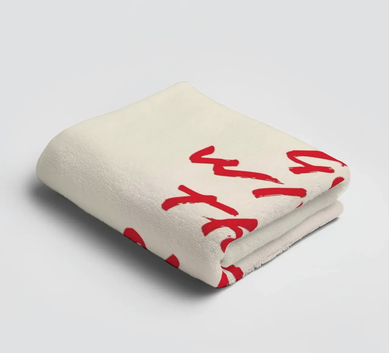 Go With The Flow towel by Ayleen