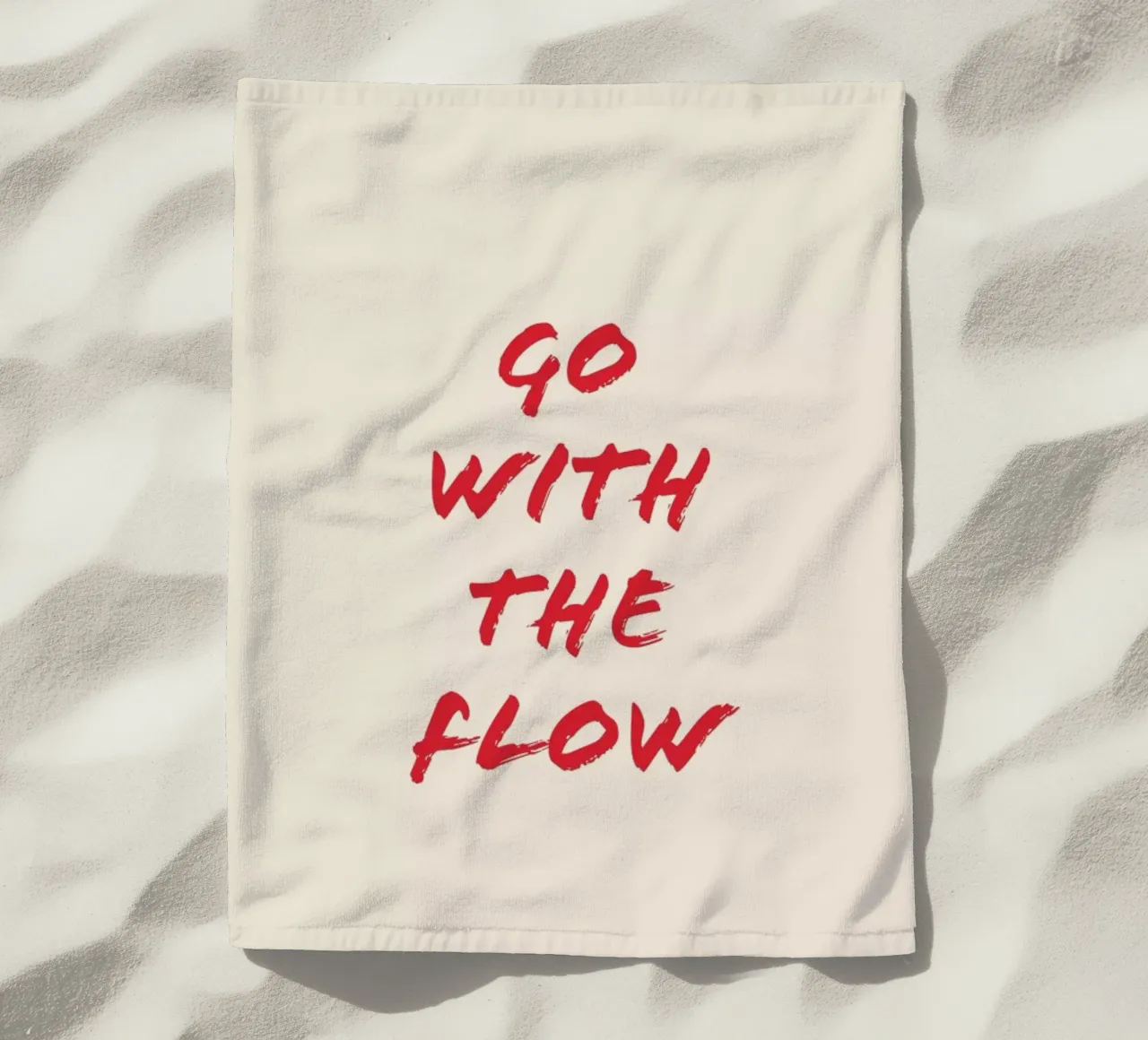 Go With The Flow serviette de plage de Ayleen