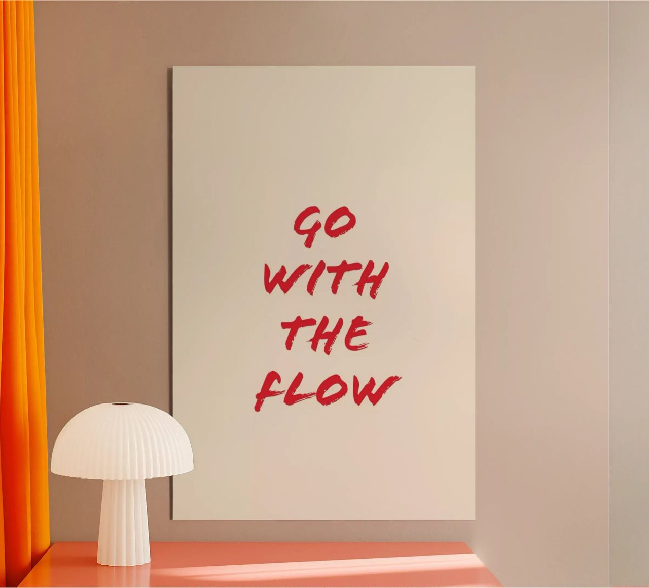 Go With The Flow alluminio dibond da Ayleen