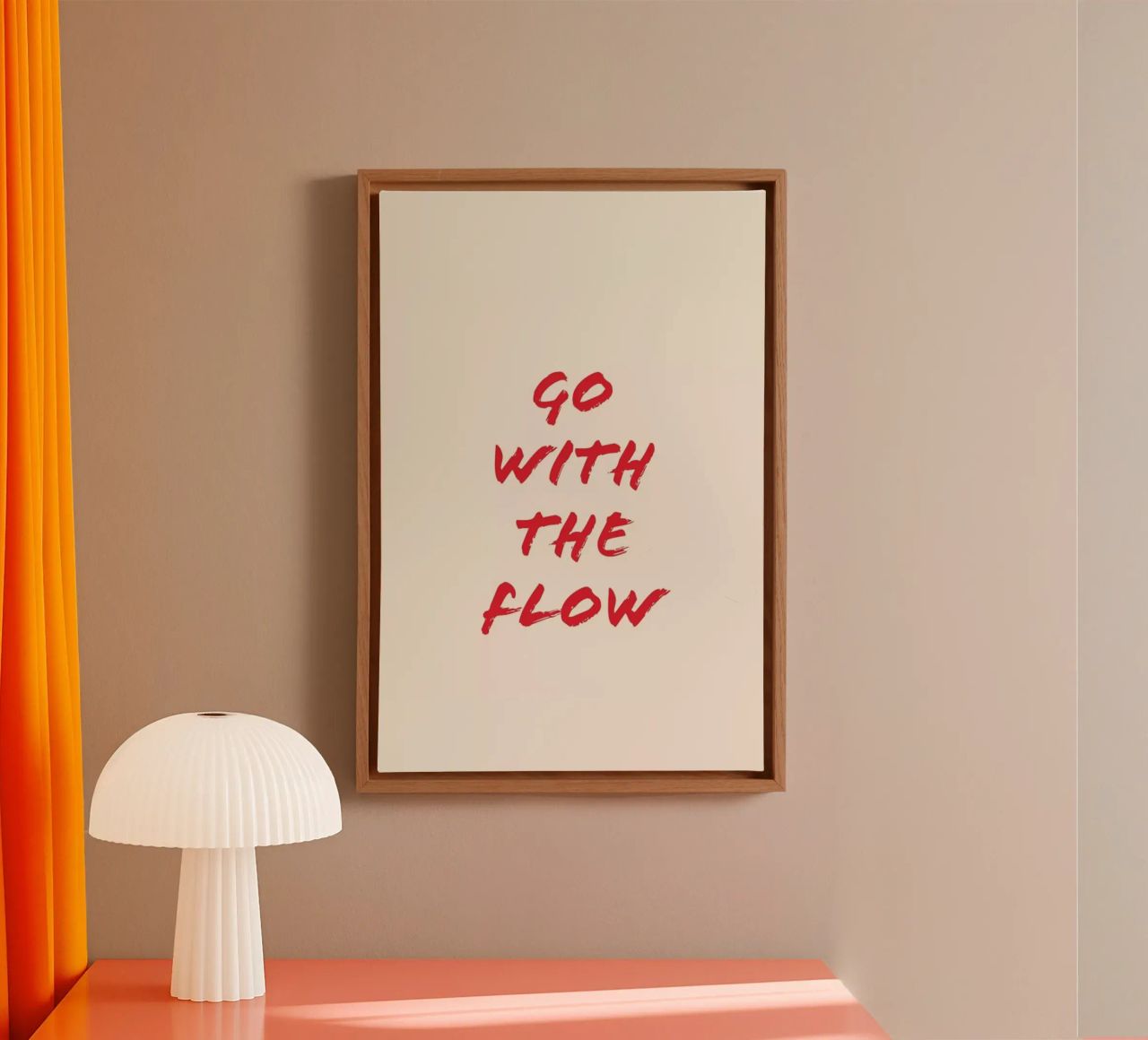 Go With The Flow tela da Ayleen