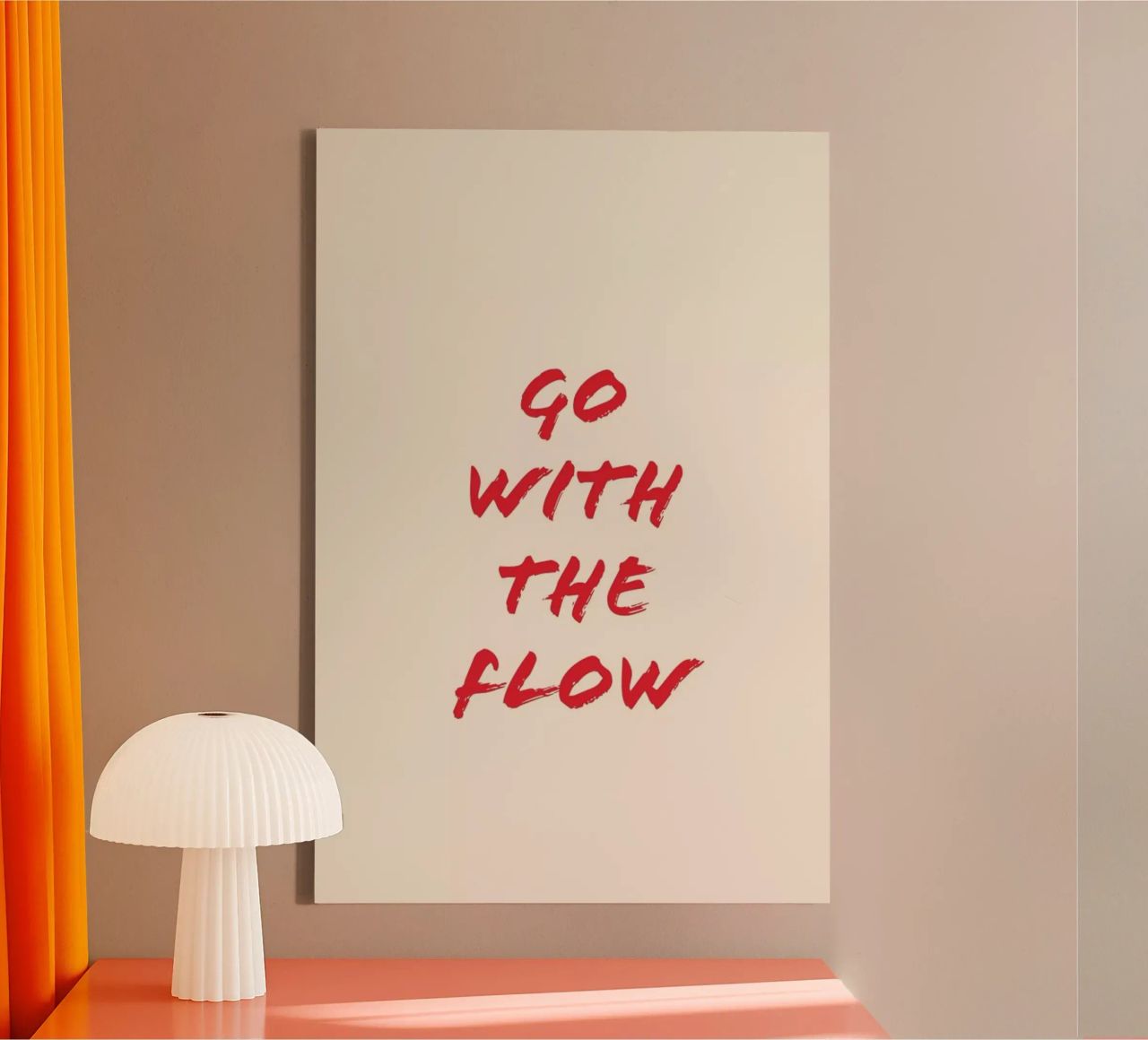 Go With The Flow tela da Ayleen