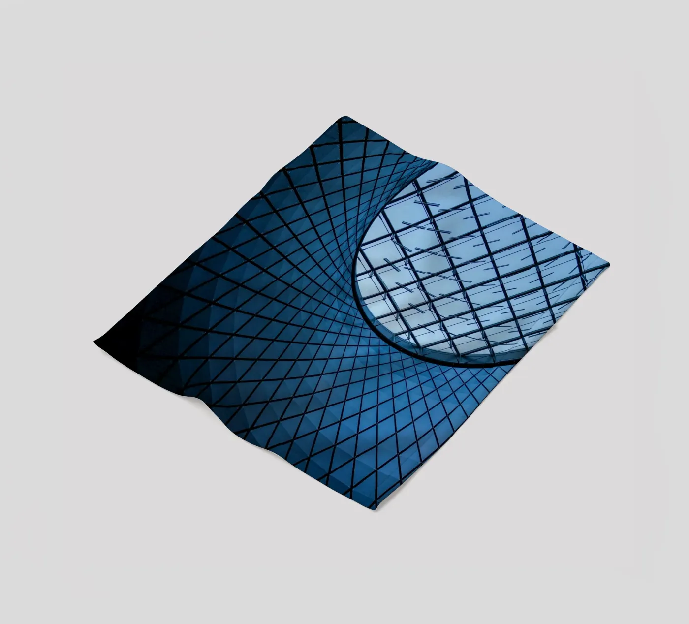 roof pattern Fleecedecke von Bleu