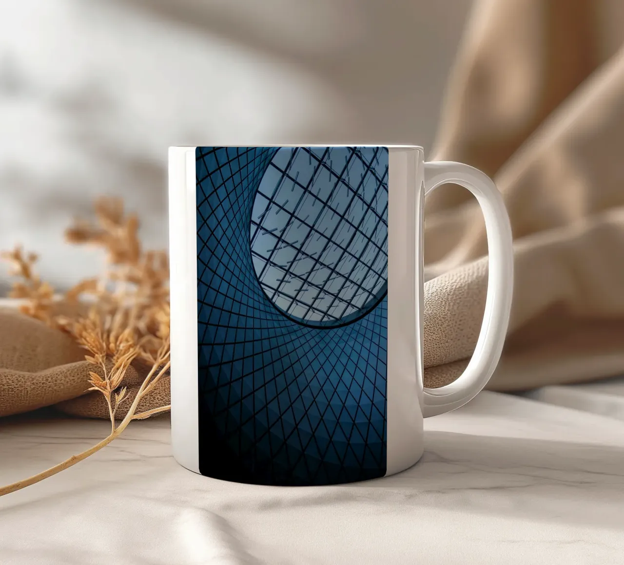 modello di tetto tazza in ceramica da Bleu