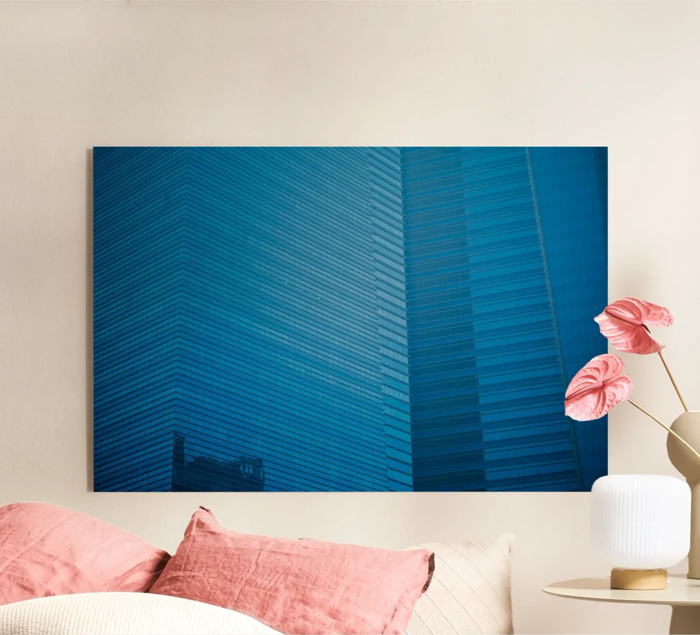 skyscraper city plexiglass da Bleu