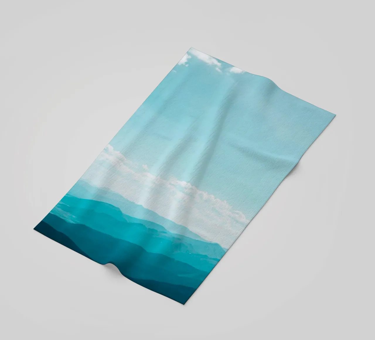 creste delle nuvole telo mare da Bleu