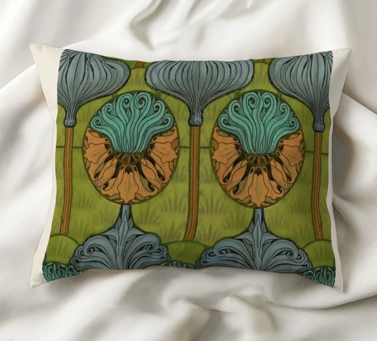 Grasset - Crown Imperial 17 decorative cushion by Vintage by JUNIQE
