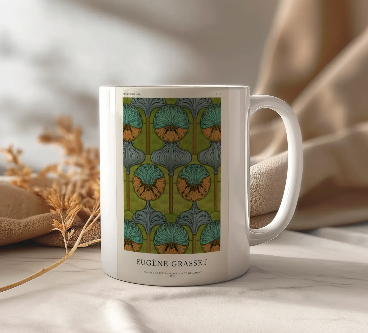 Grasset - Crown Imperial 17 tazza in ceramica da Vintage by JUNIQE