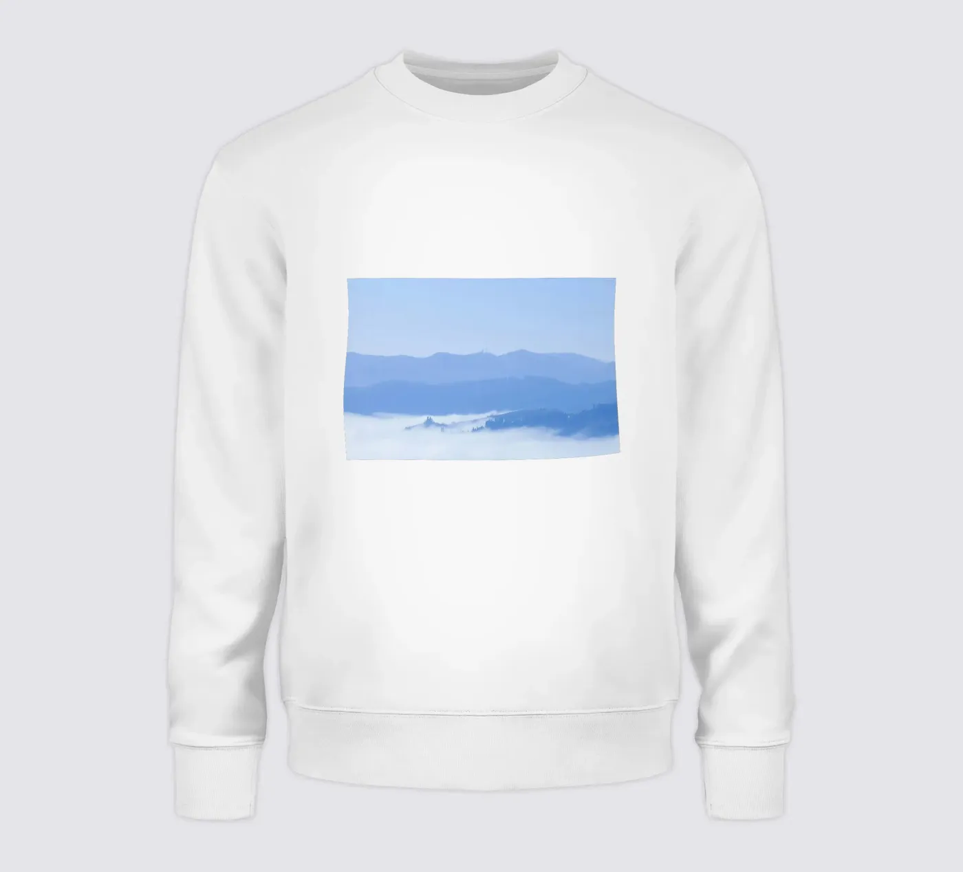 elevation clouds felpa da Bleu