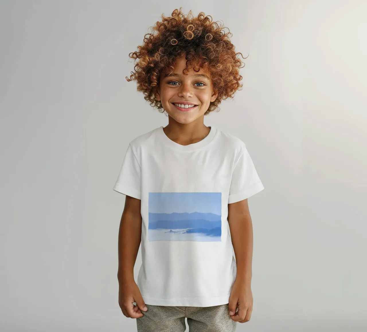 hoogtewolken kinder t-shirt van Bleu