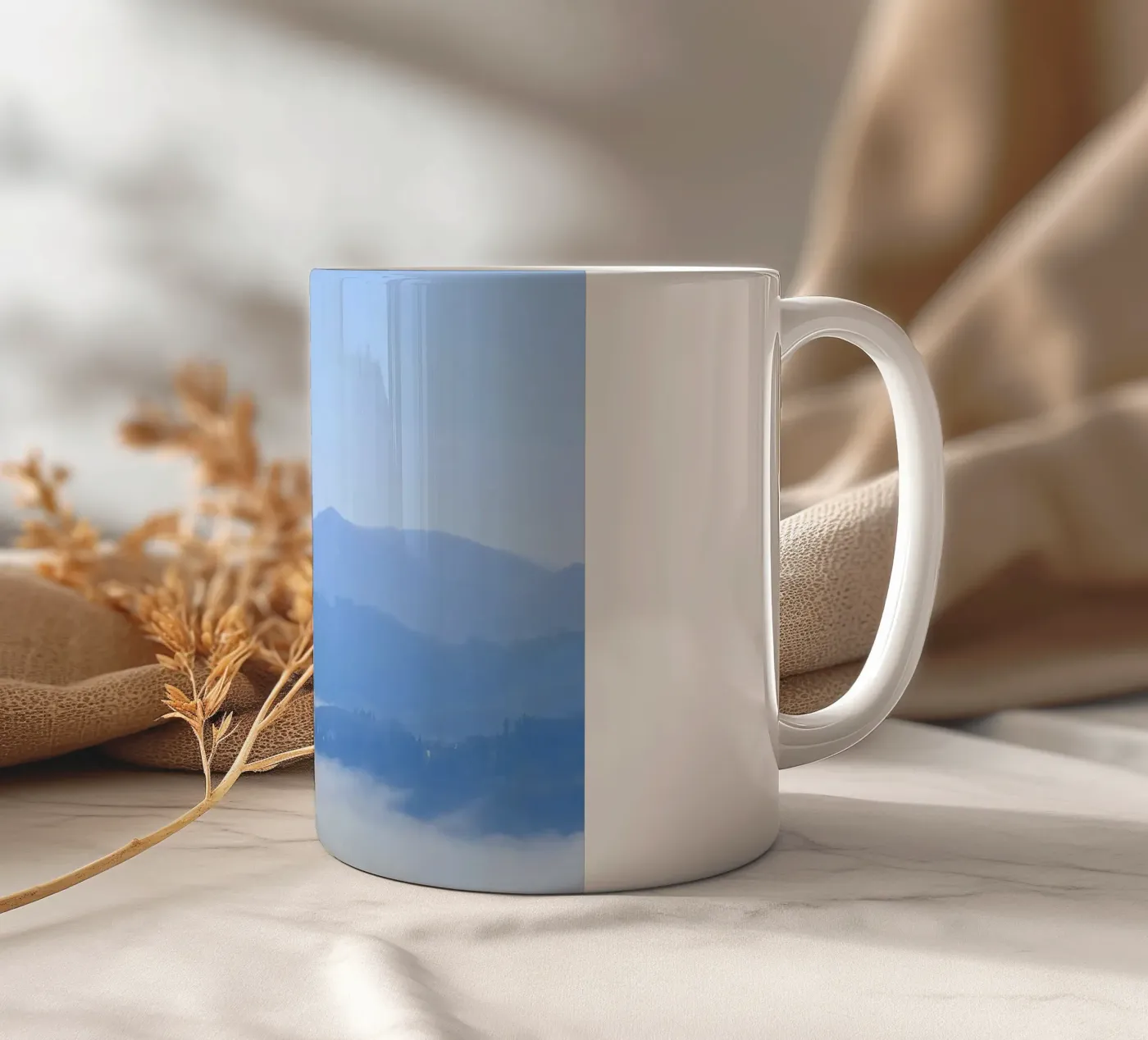 elevation clouds tazza in ceramica da Bleu