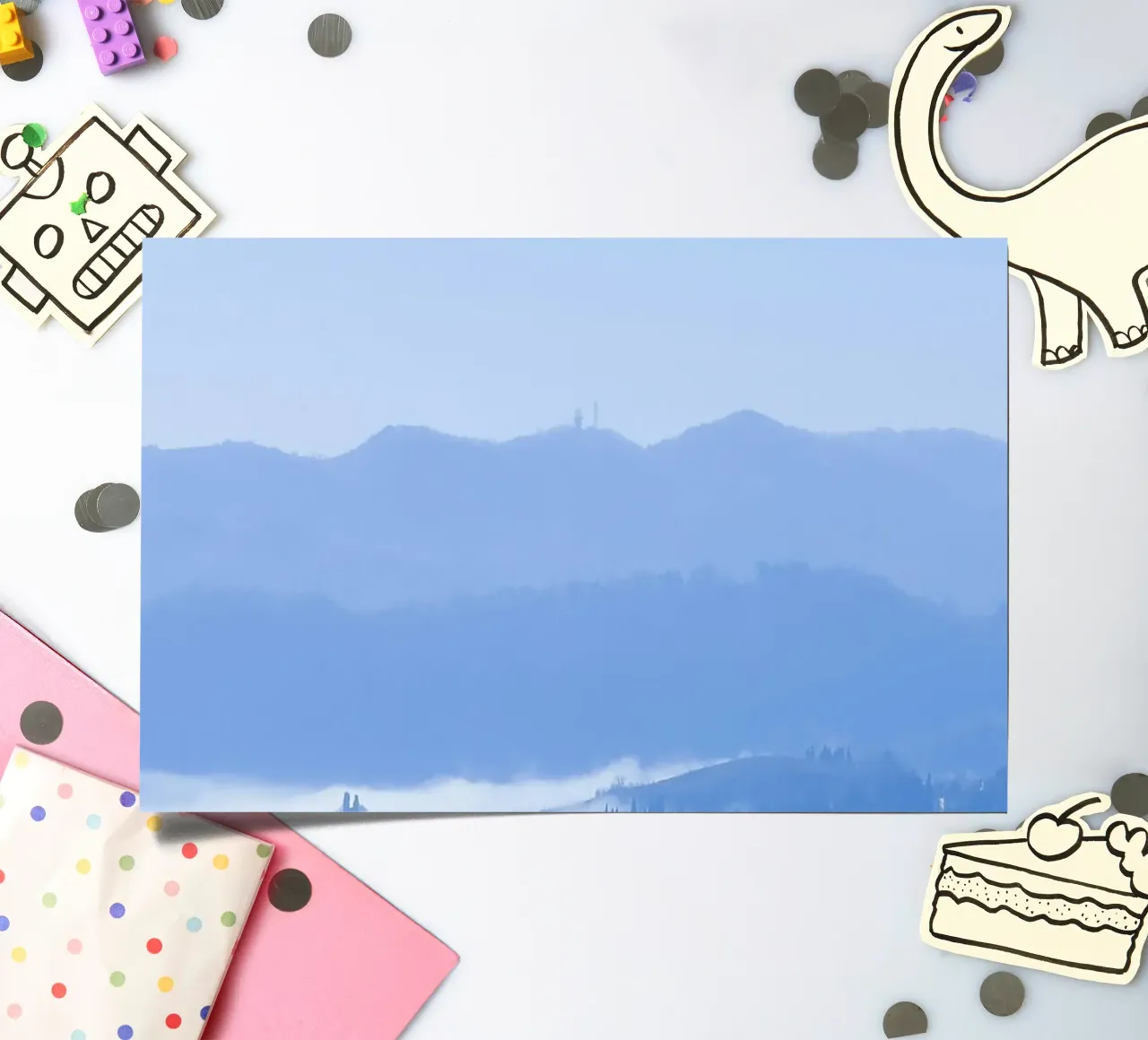 elevation clouds sticker sheet by Bleu