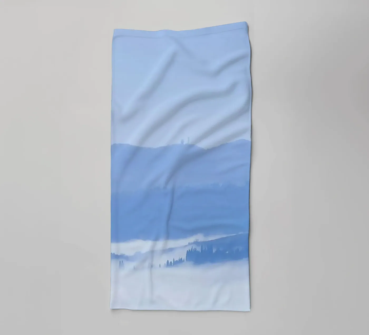 elevation clouds towel by Bleu
