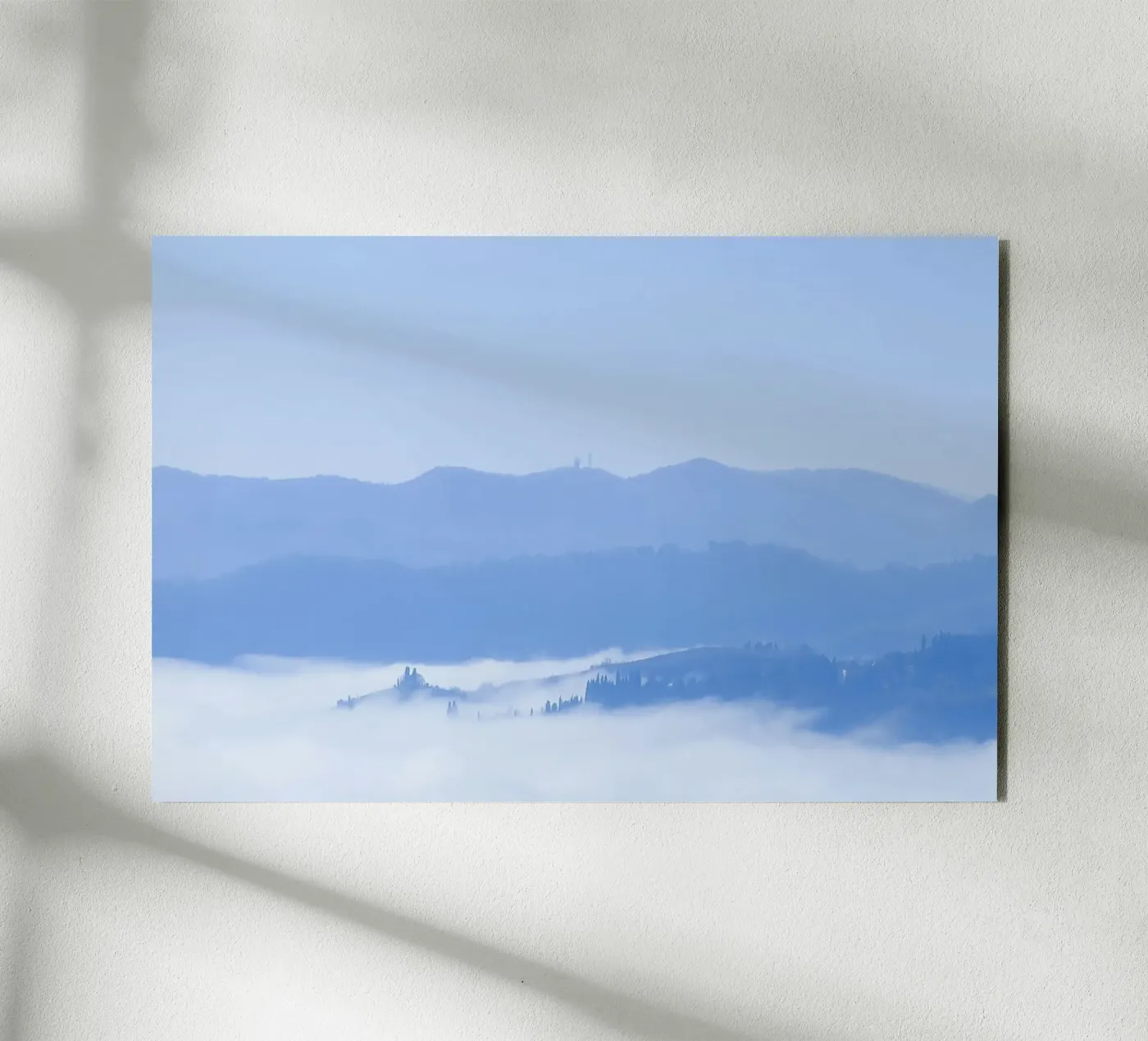 elevation clouds Alu-Dibond von Bleu