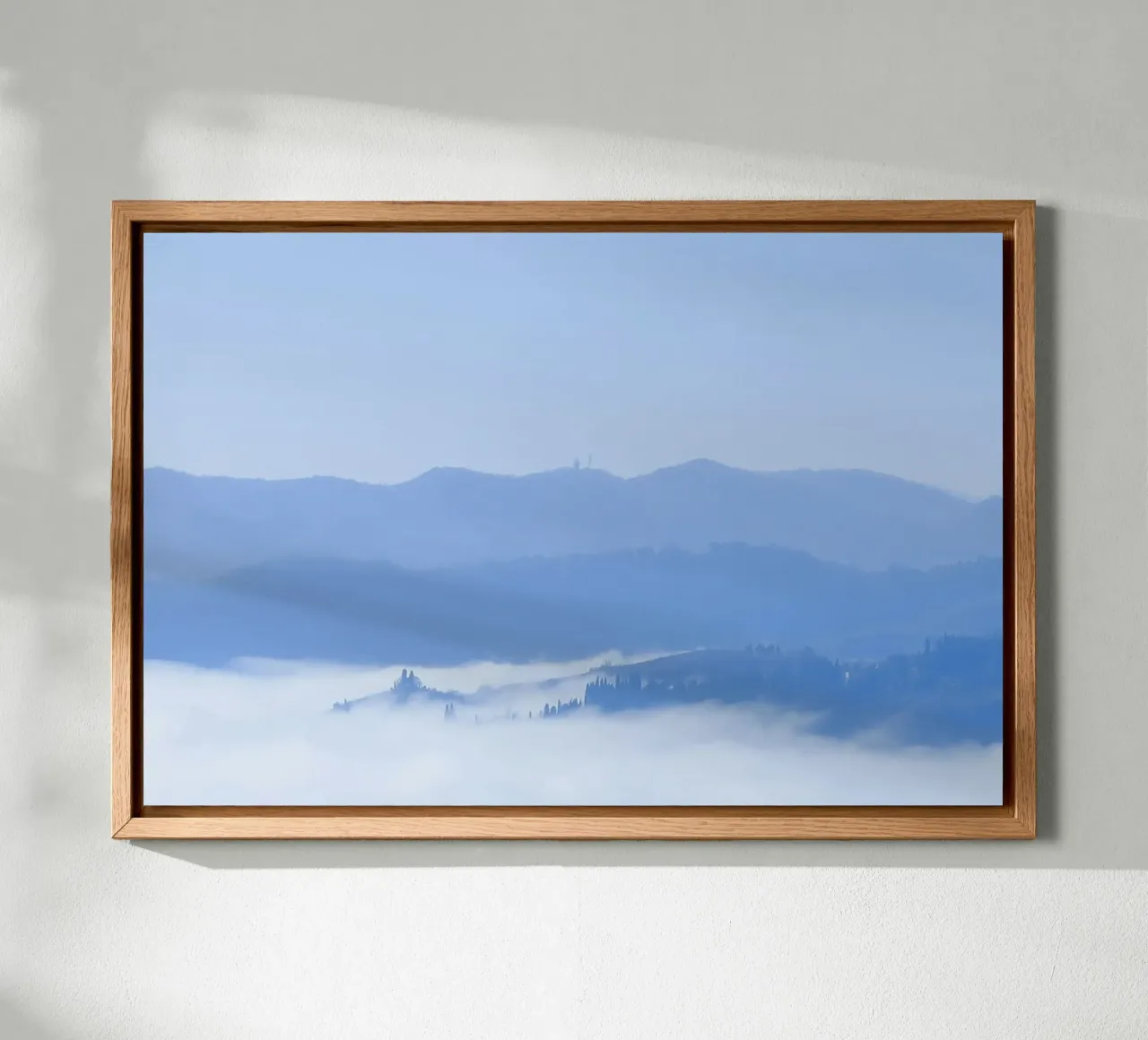 elevation clouds canvas by Bleu