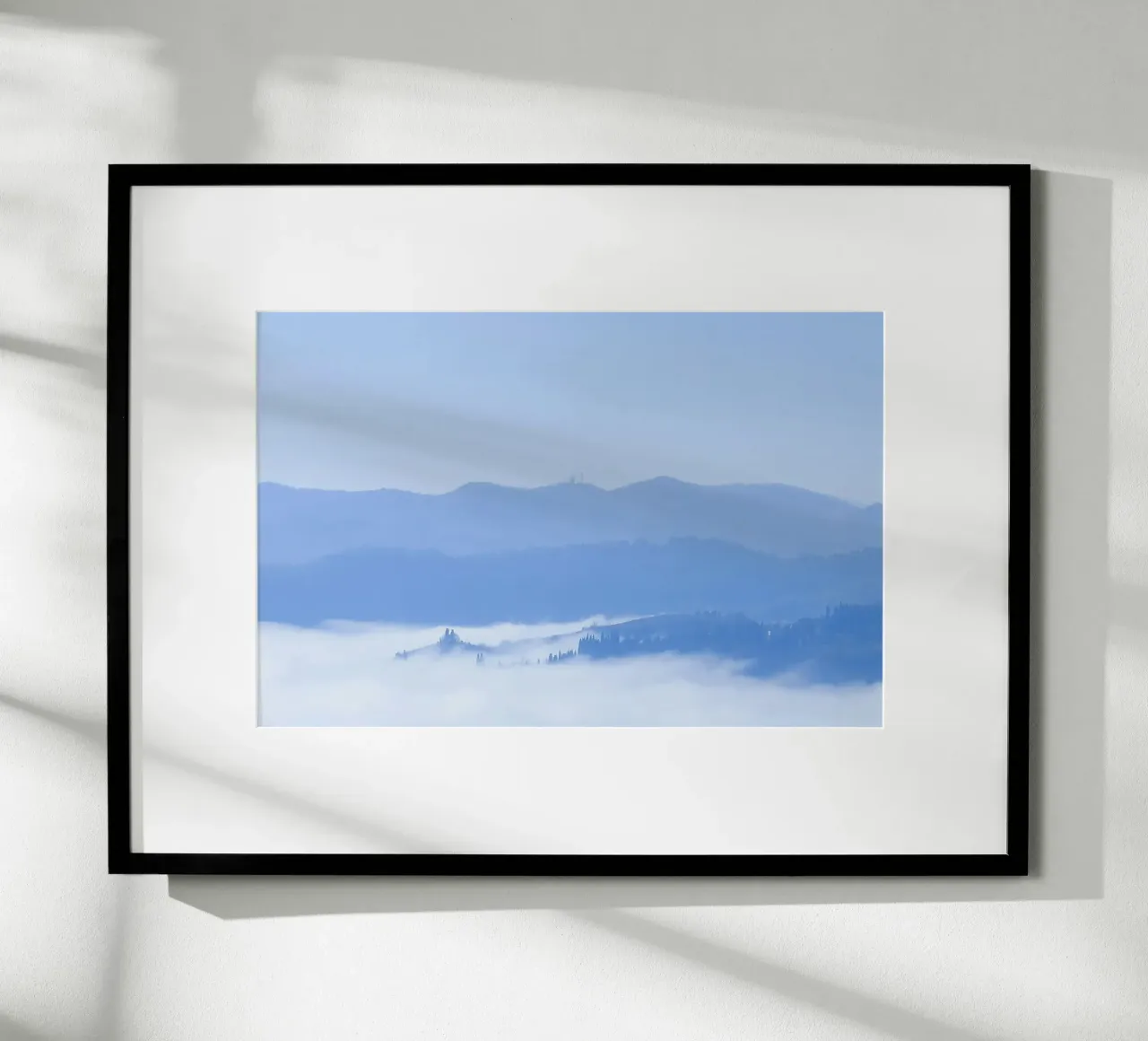 elevation clouds poster by Bleu