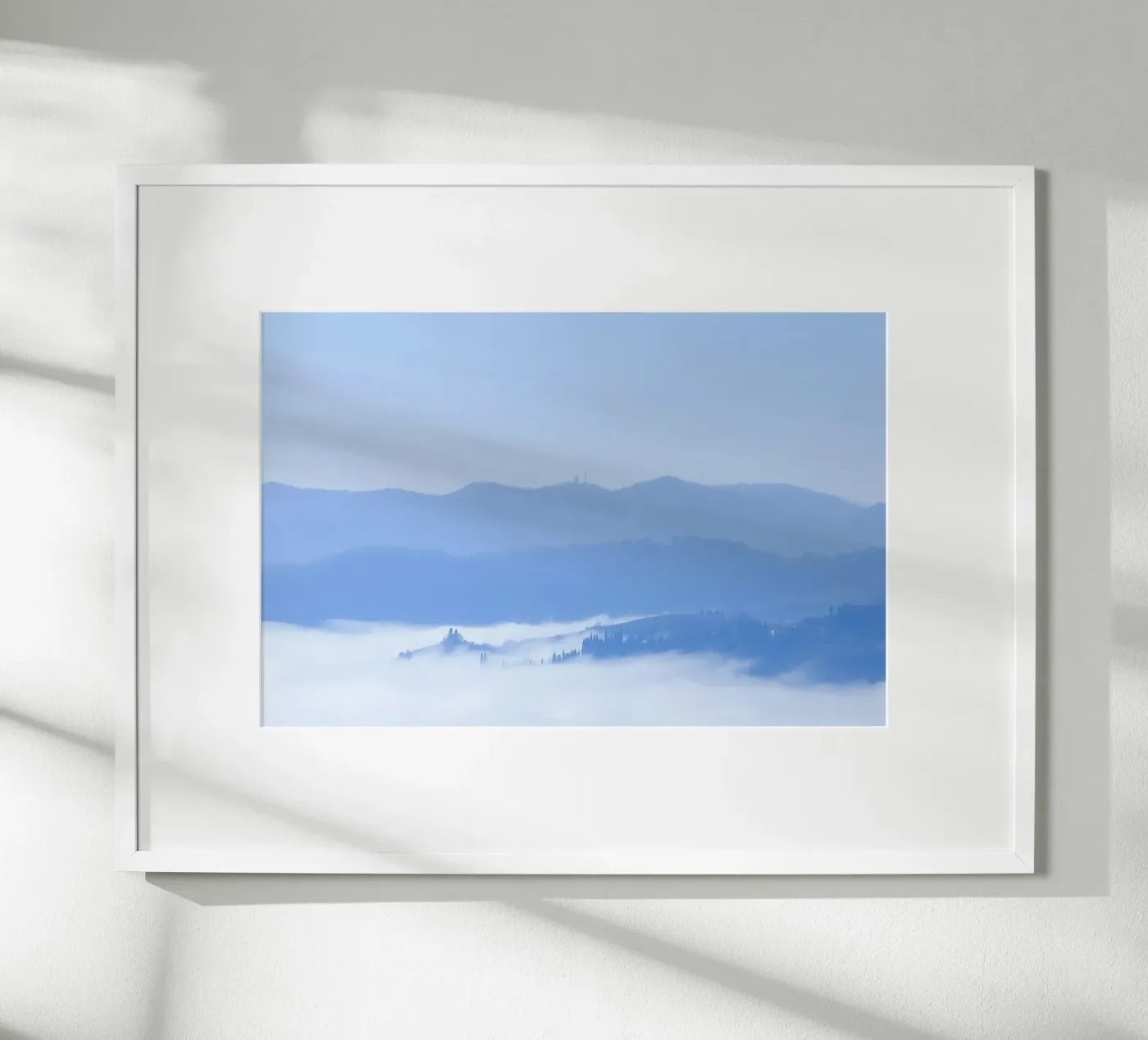 hoogtewolken poster van Bleu