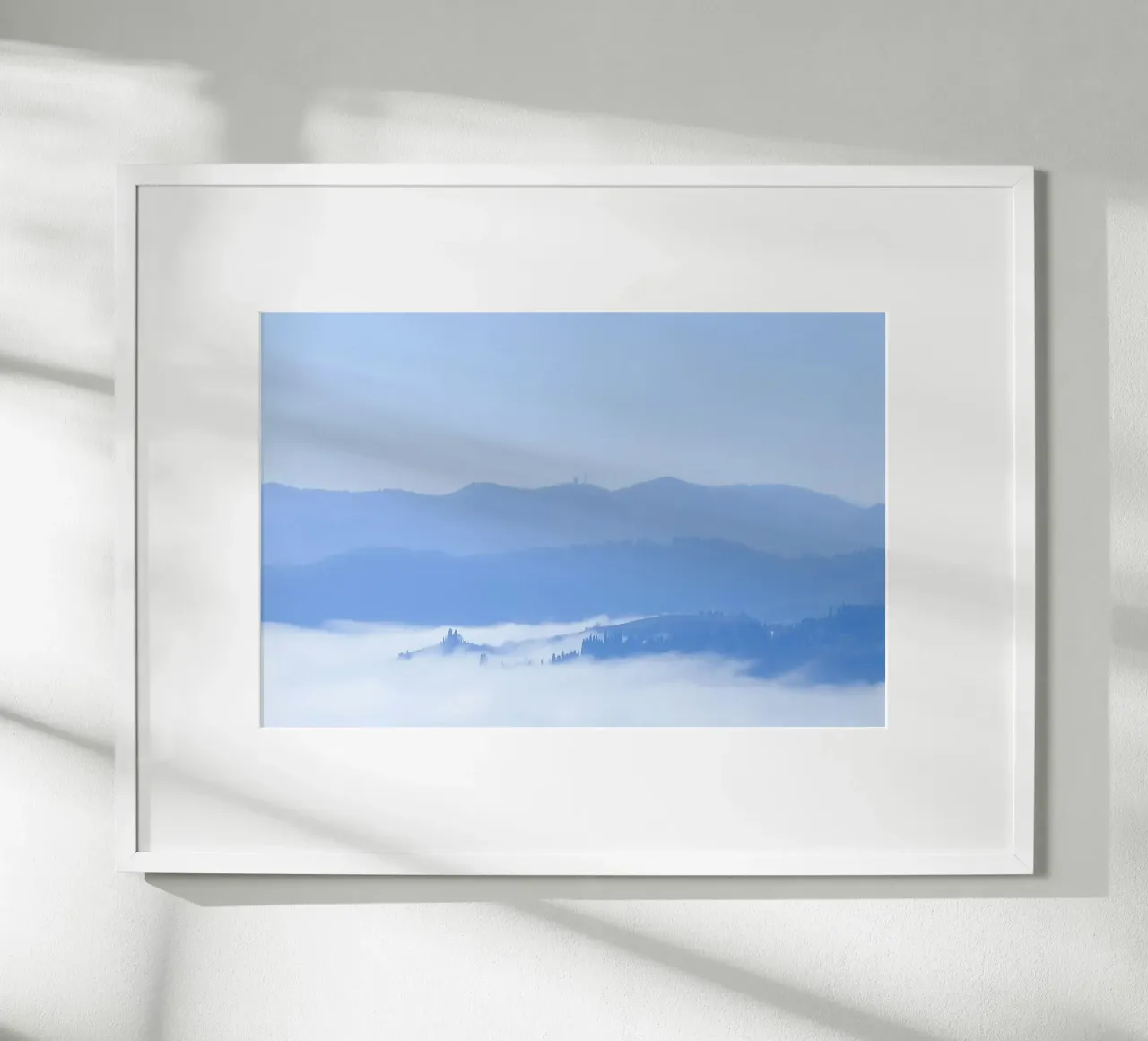 elevation clouds poster by Bleu