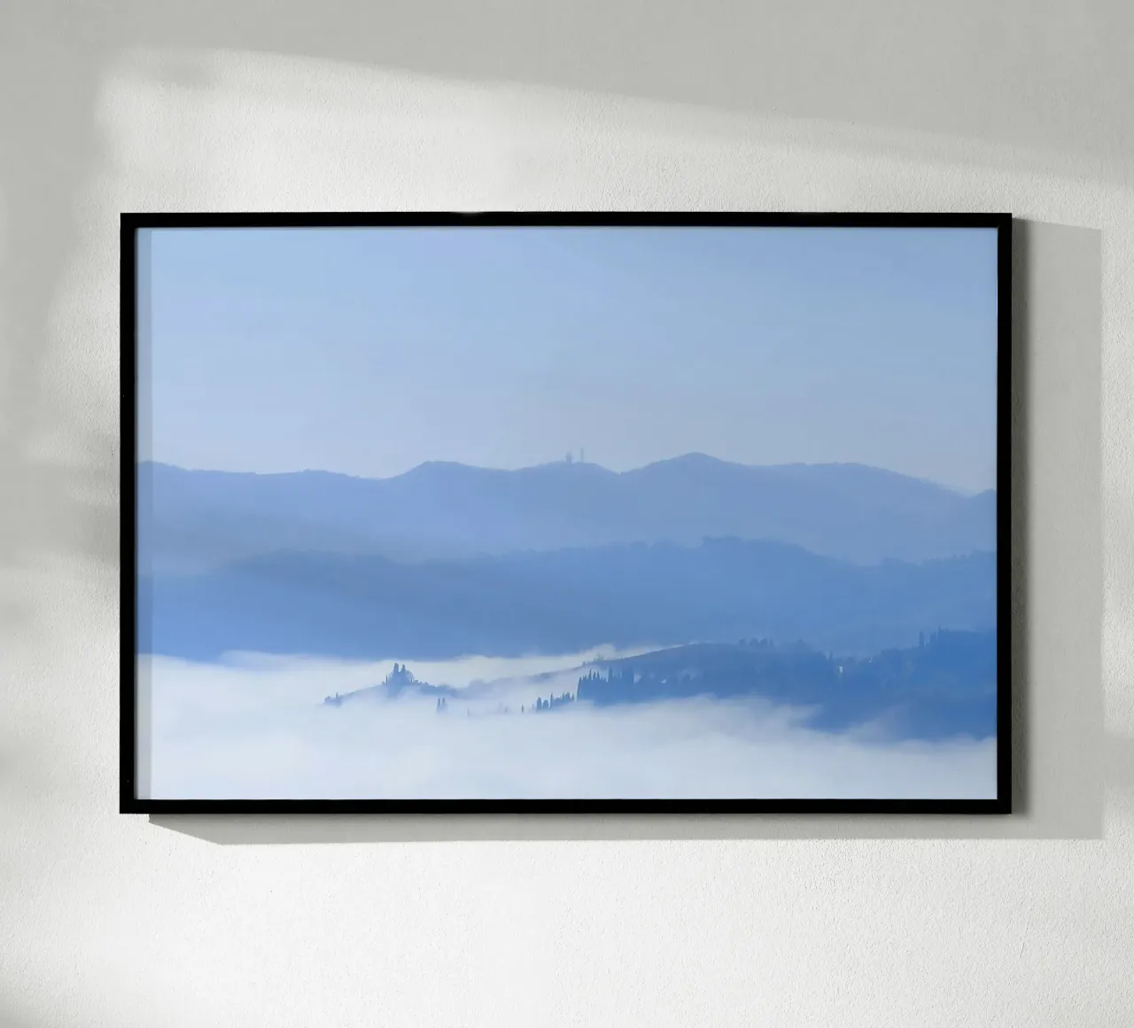 elevation clouds poster by Bleu