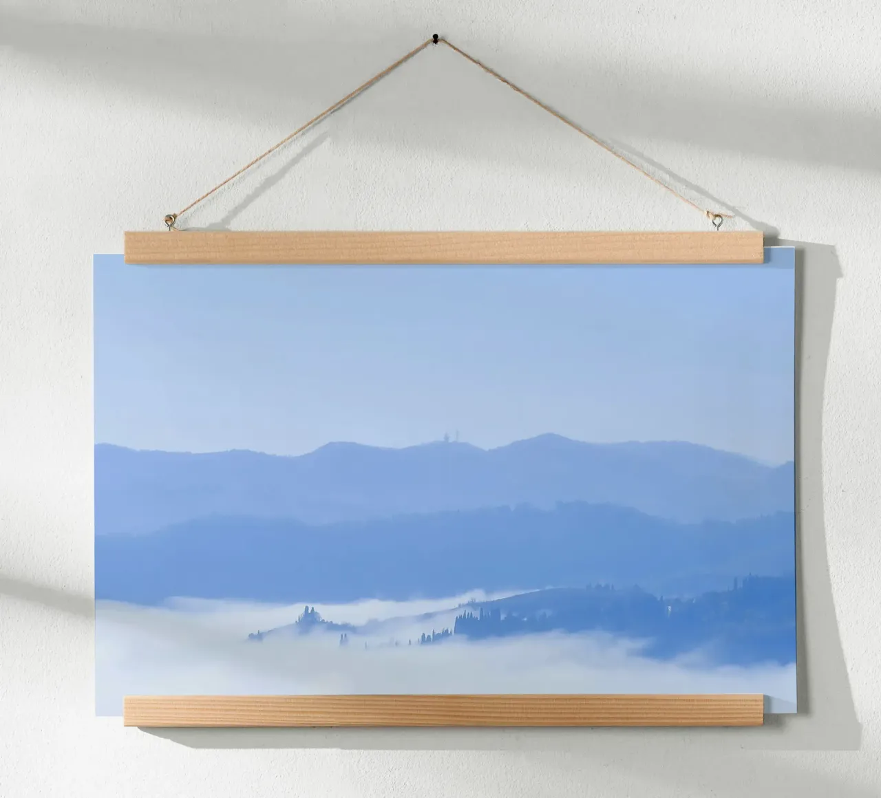 elevation clouds poster by Bleu