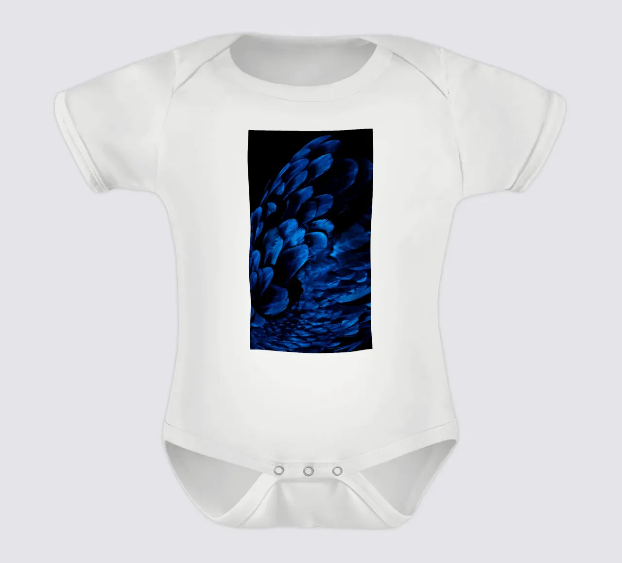 lucentezza del modello body neonato maniche corte da Bleu