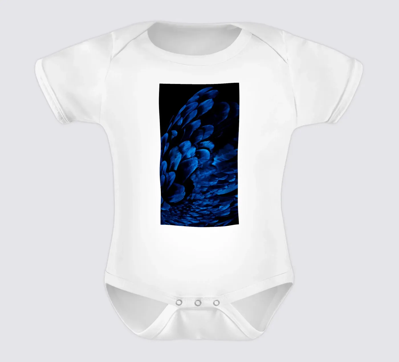 Musterglanz Kurzarm Babybody von Bleu