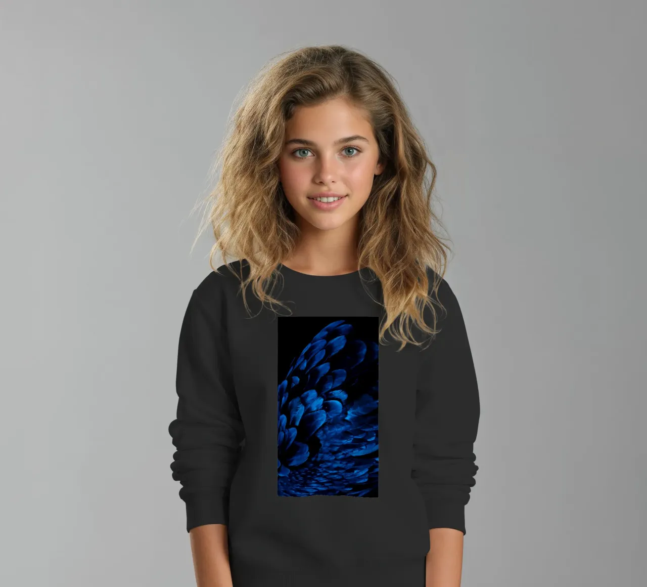 lucentezza del modello felpa bambino da Bleu