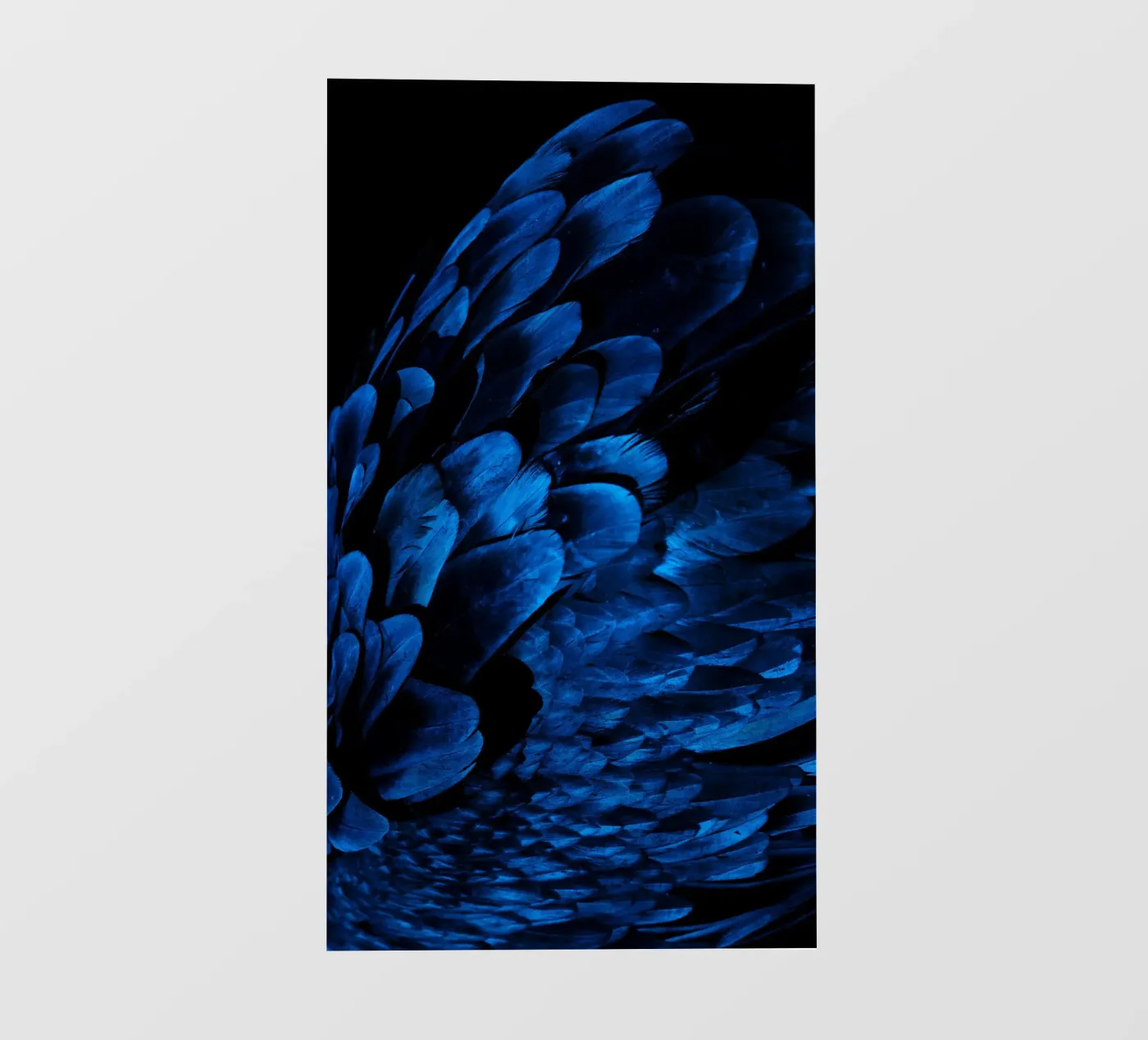 pattern shine pvc-zeil van Bleu