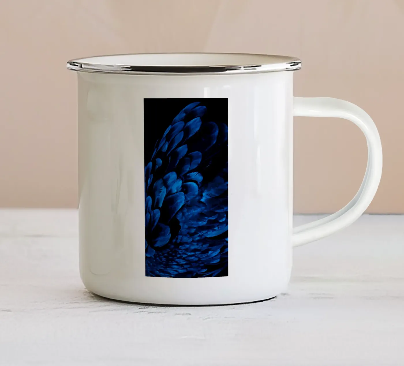 pattern shine enamel mug by Bleu