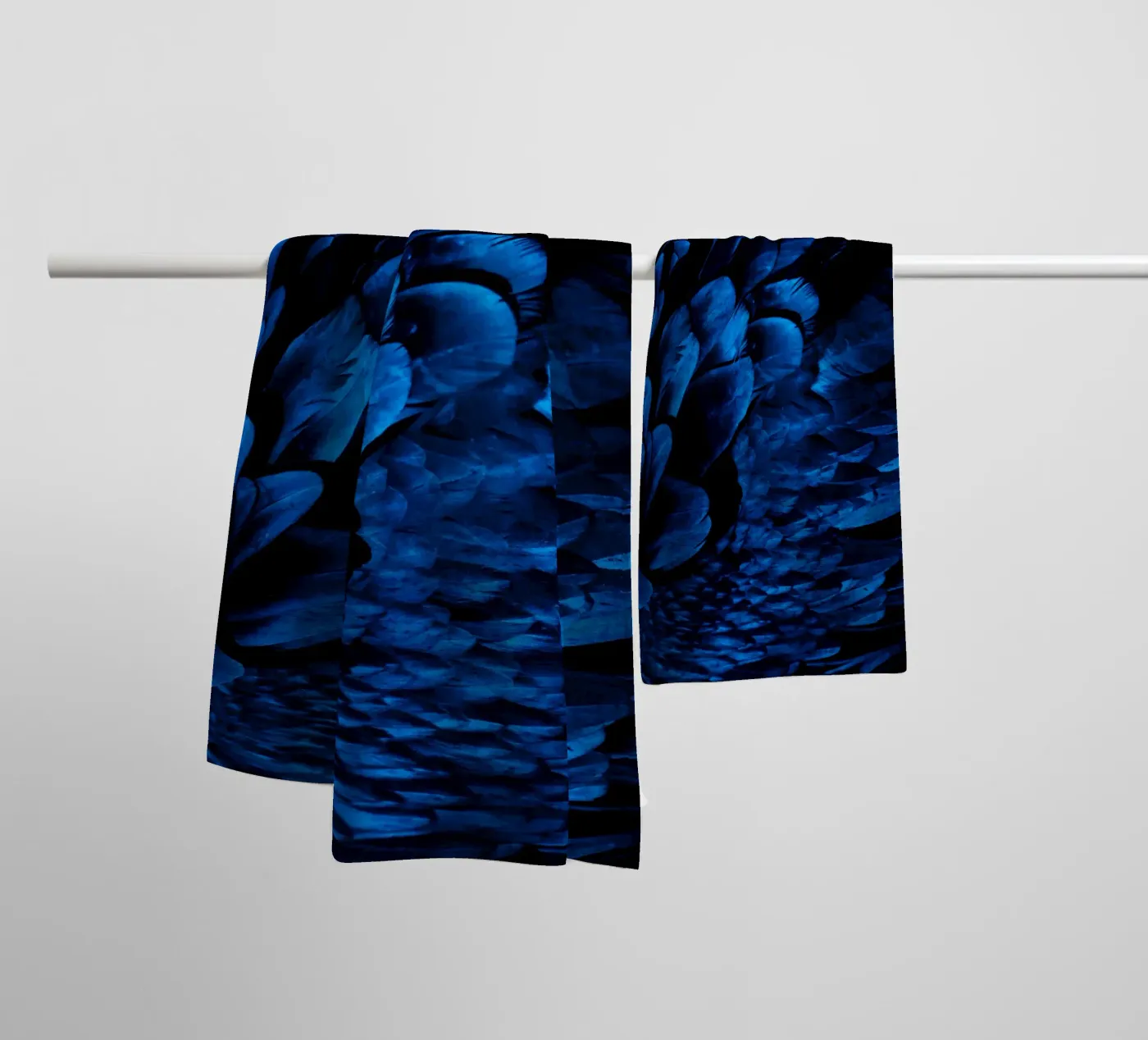 pattern shine badhanddoek van Bleu