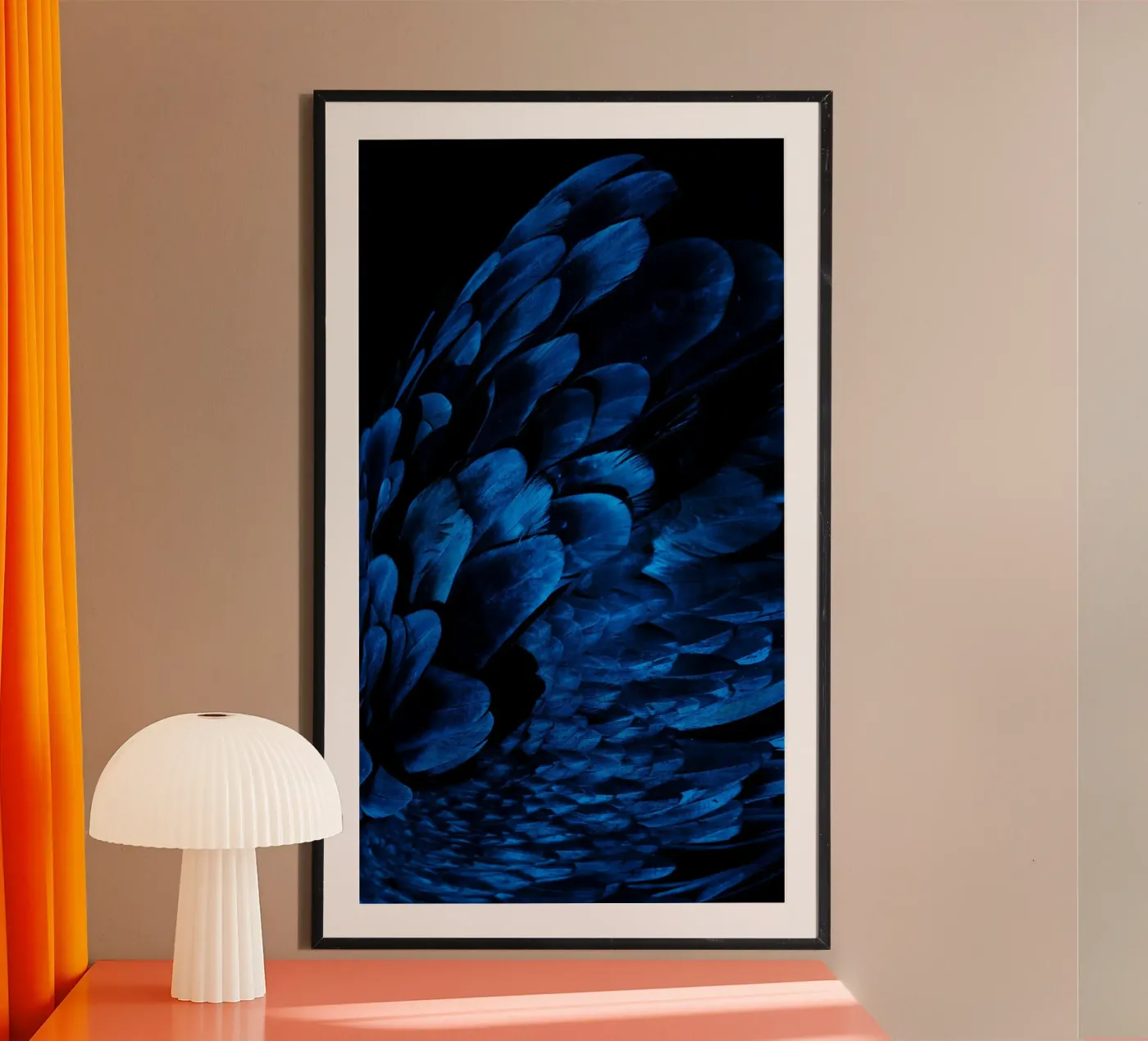 lucentezza del modello poster da Bleu