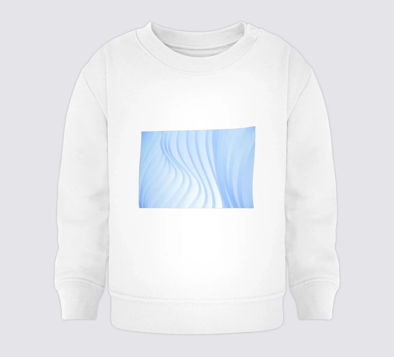linee curve felpa neonato da Bleu