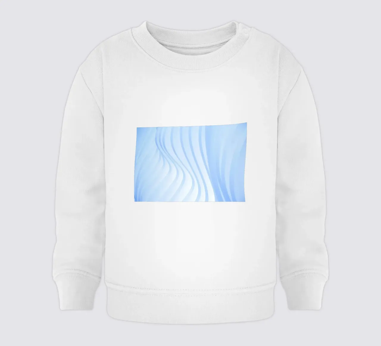 linee curve felpa neonato da Bleu