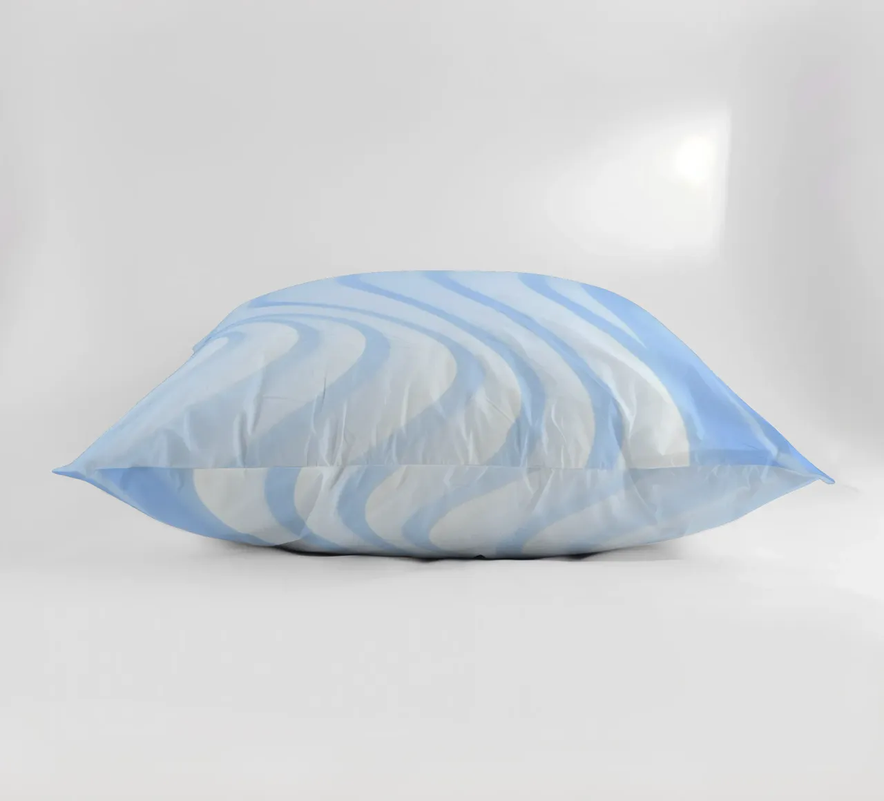 linee curve cuscino da Bleu