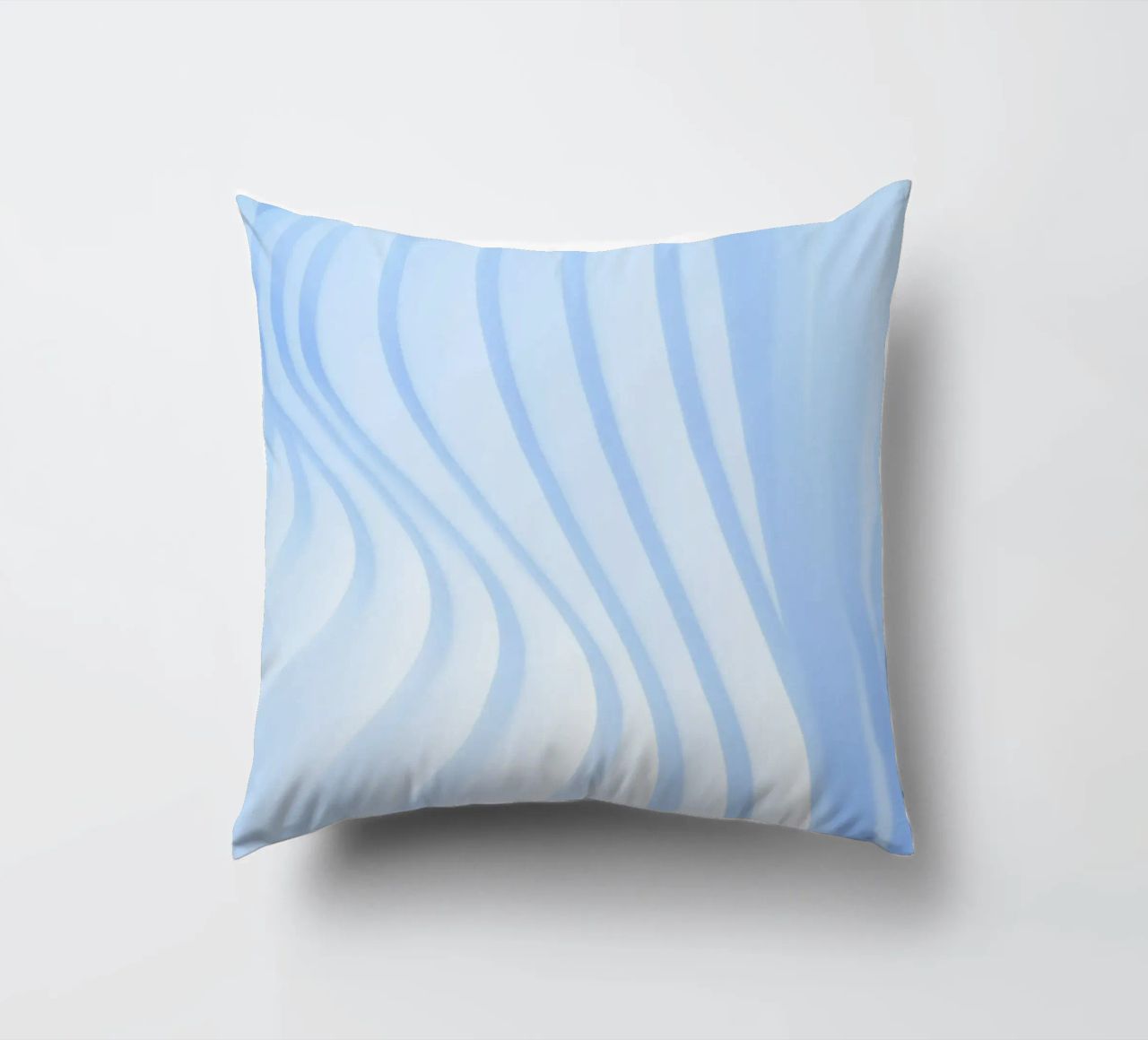 linee curve cuscino da Bleu
