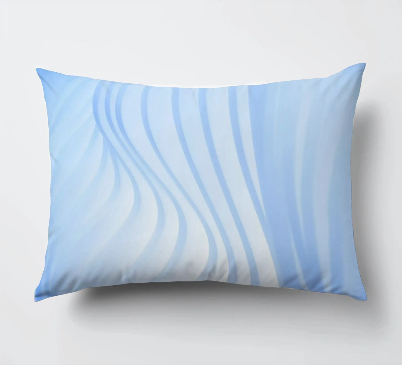 linee curve cuscino da Bleu
