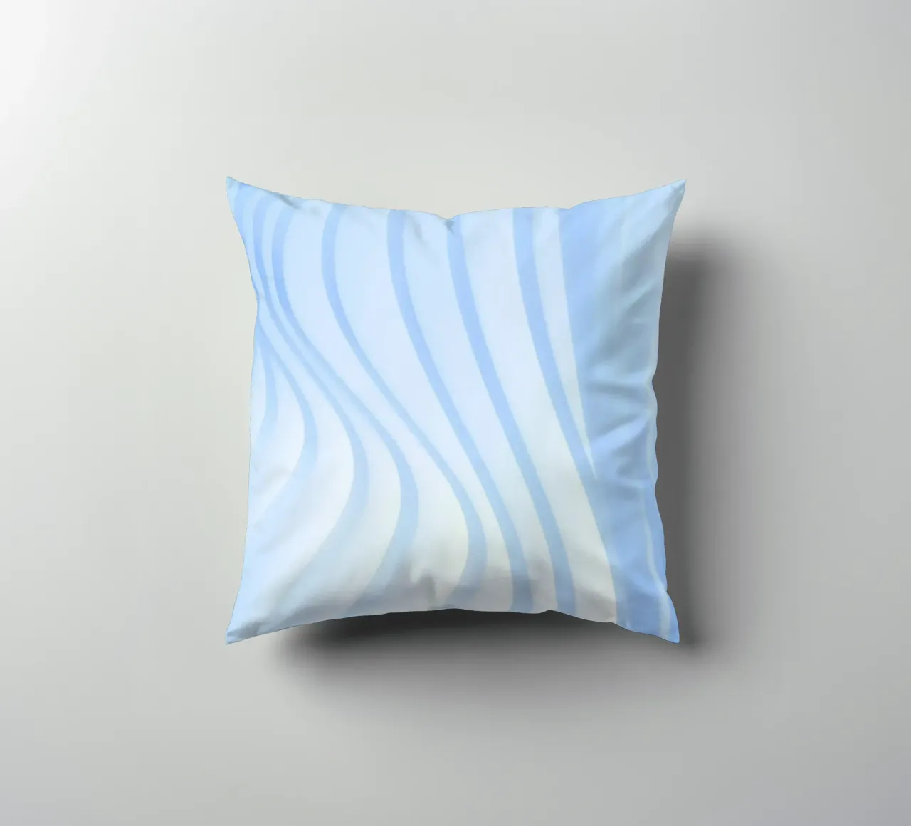 linee curve cuscino da Bleu