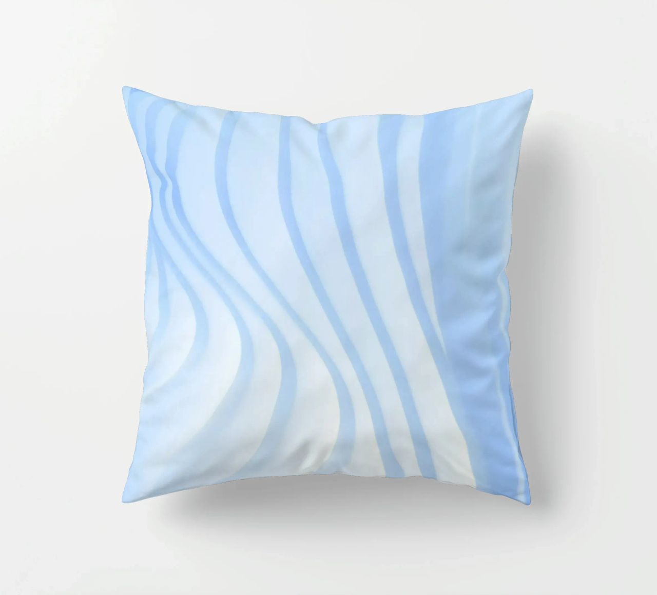 linee curve cuscino da Bleu