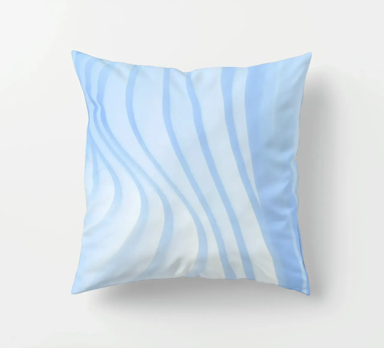 linee curve cuscino da Bleu