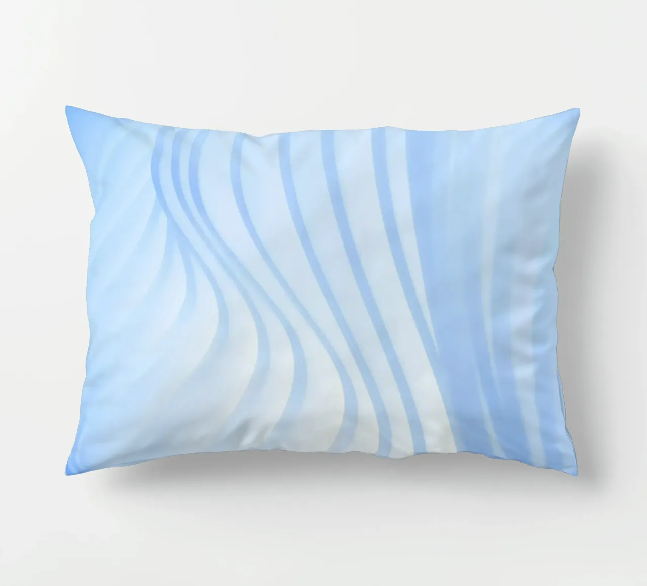 linee curve cuscino da Bleu