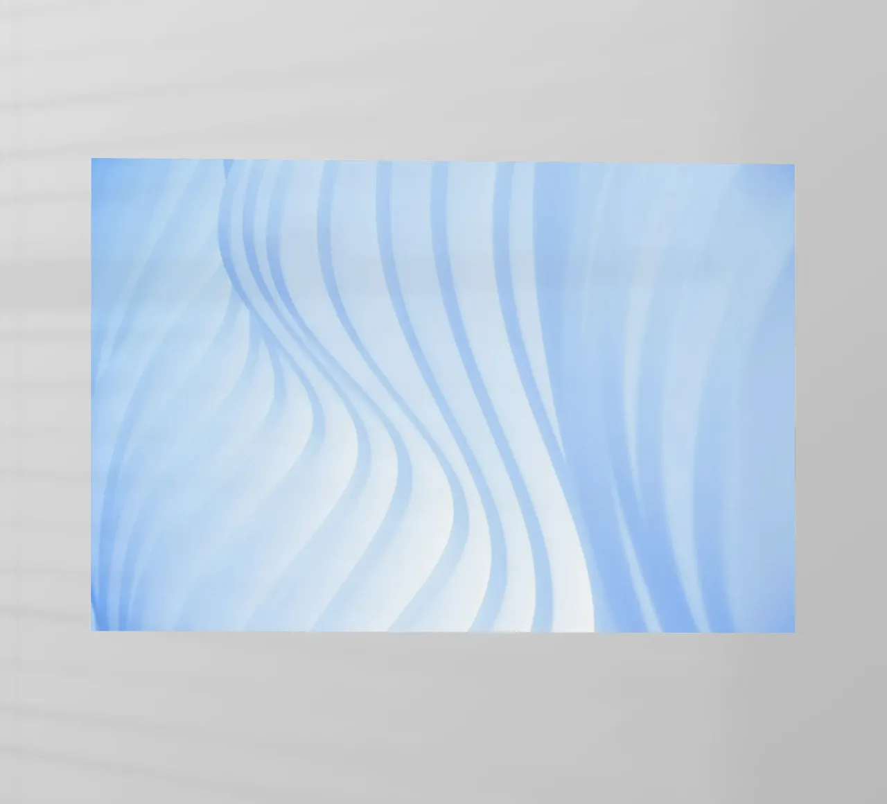 linee curve pellicola backlit da Bleu