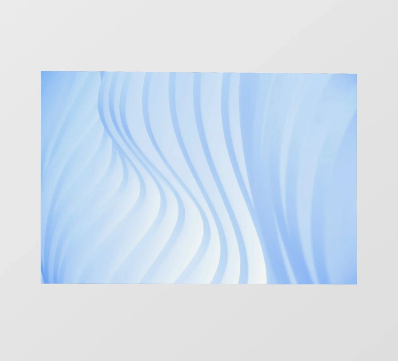 linee curve pellicola backlit da Bleu