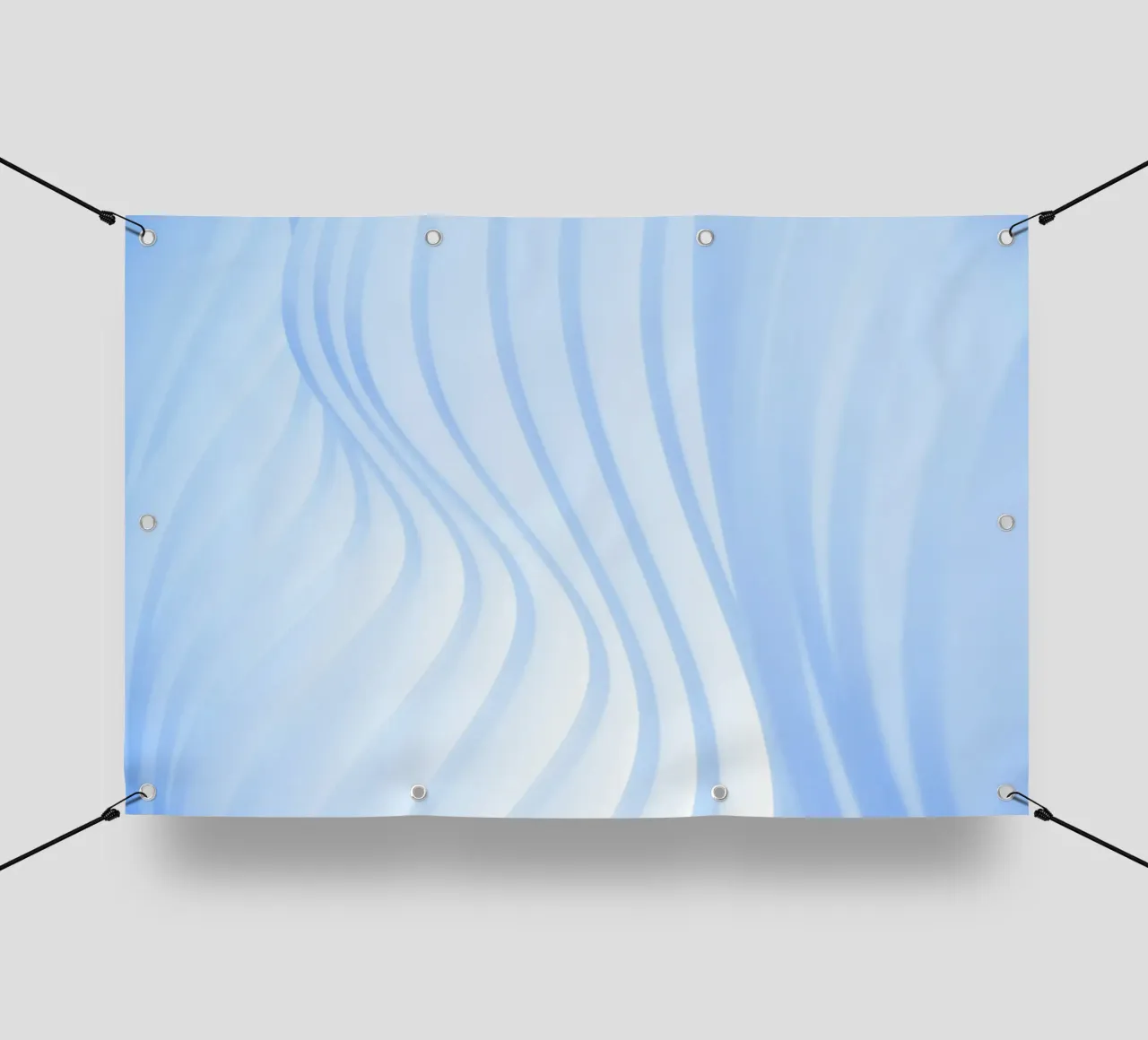 linee curve telo in pvc da Bleu