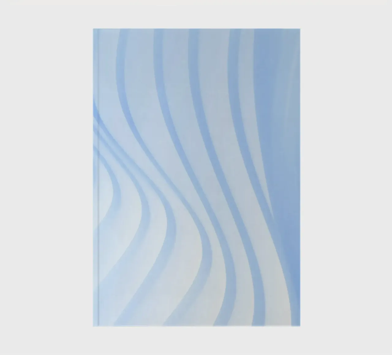 líneas curvas cuaderno de Bleu