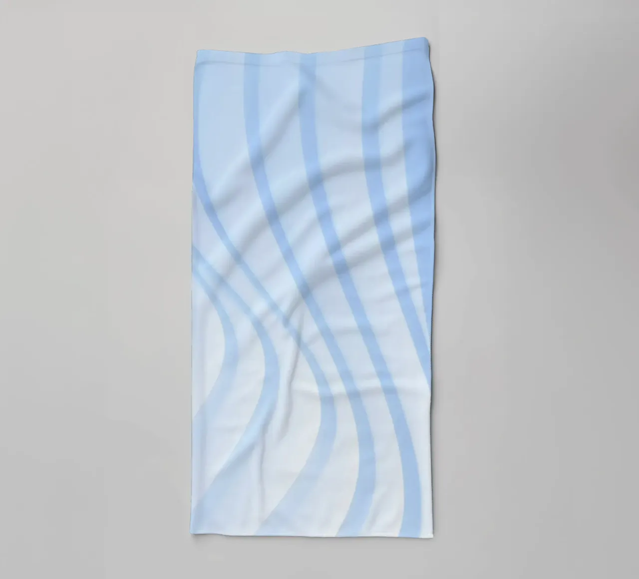 linee curve asciugamano da bagno da Bleu