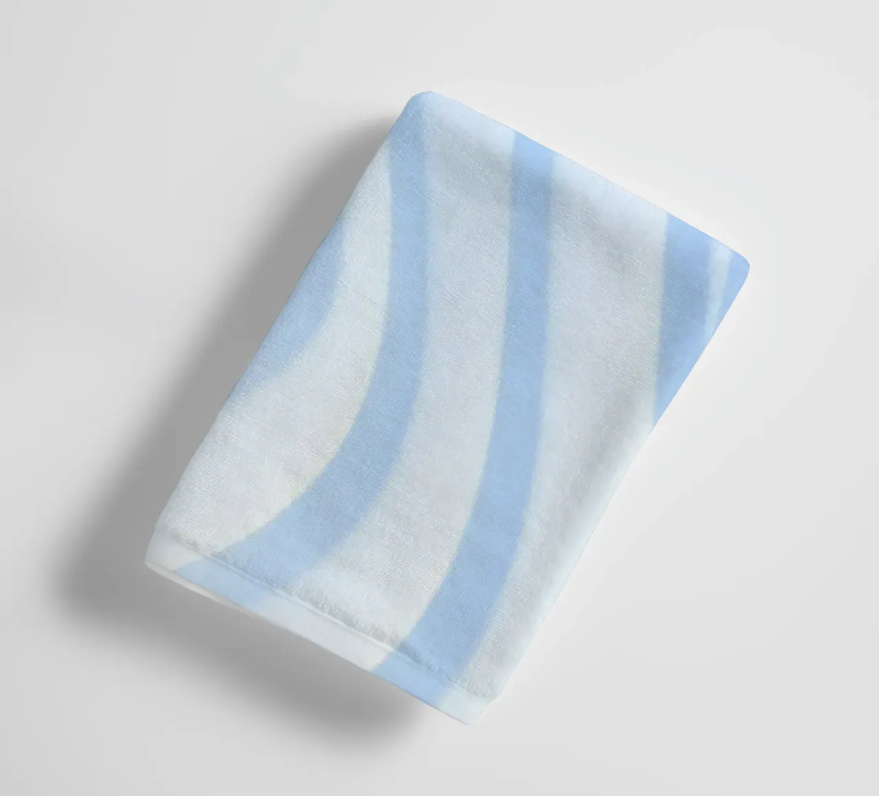 linee curve asciugamano da bagno da Bleu