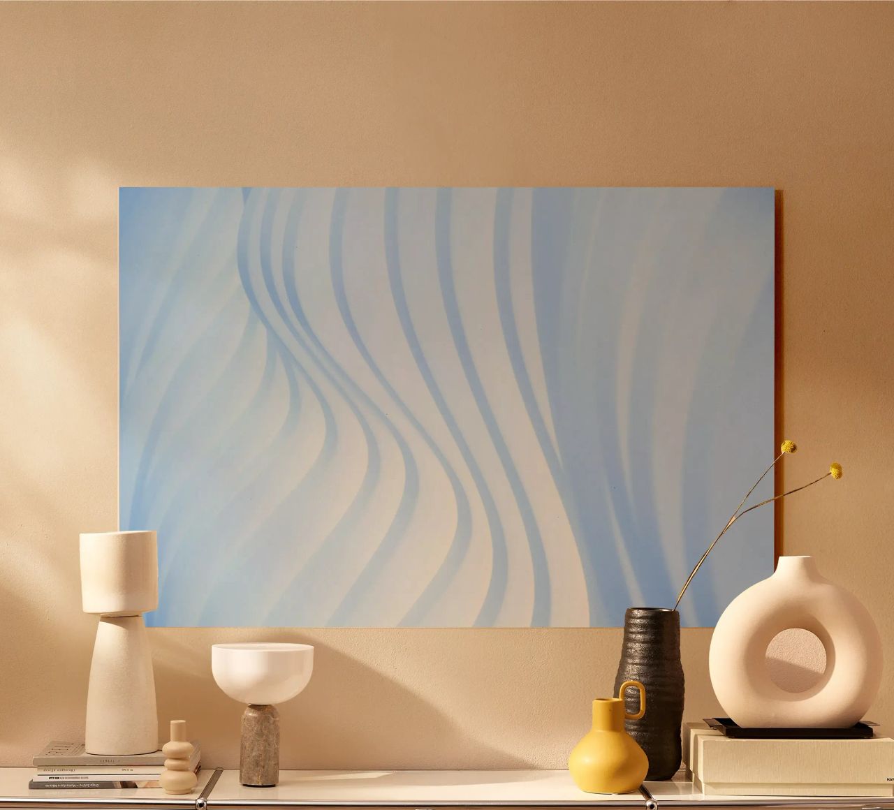 linee curve plexiglass da Bleu