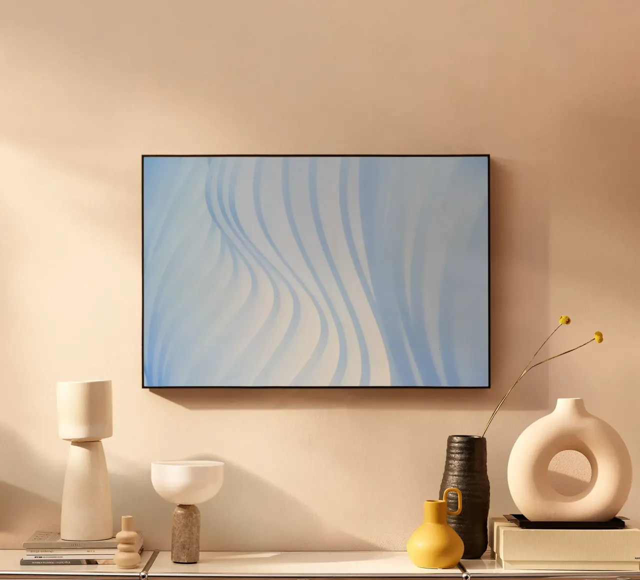 curved lines alu-dibond by Bleu