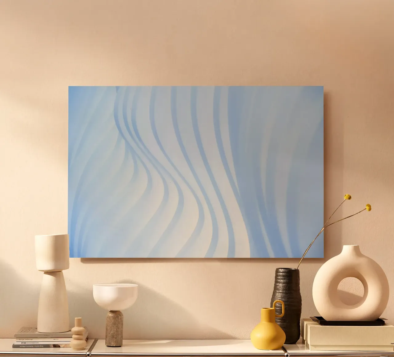 curved lines alu-dibond by Bleu